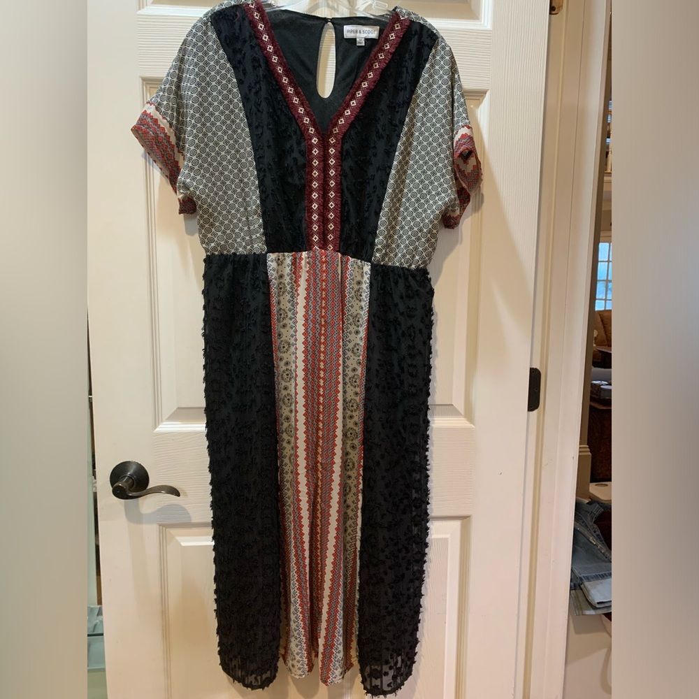 Chic Multicolor Dress